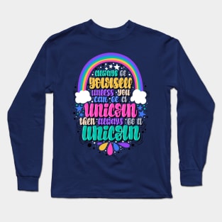 unicorn Long Sleeve T-Shirt